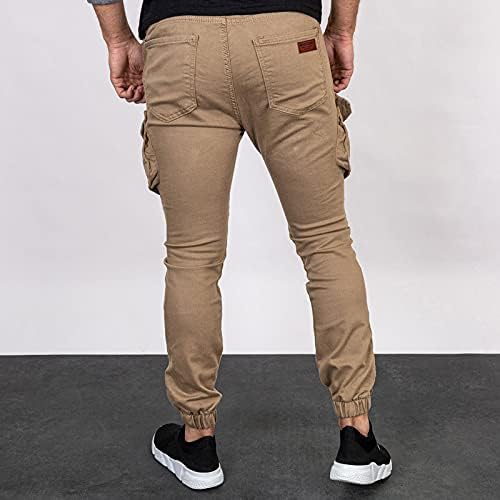 מכנסי מטען של פיררו לגברים רגועים מתאימים למכנסיים טקטיים ברגליים ישר מטיילים מכנסיים אתלטים חיצוניים