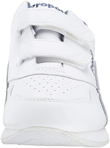 Propét Womens Tour Walker Strap נעלי הליכה, לבן/כחול, 6.5 X Wide US