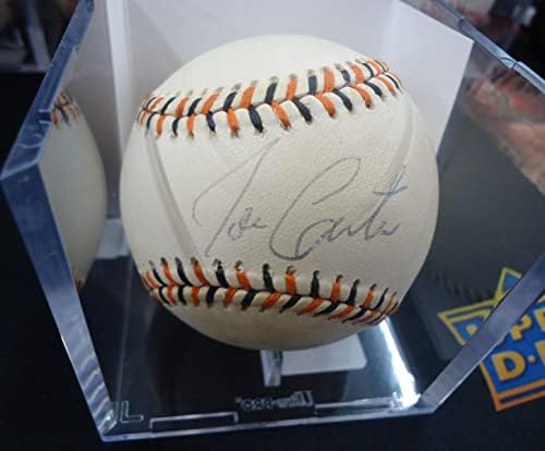 ג'ו קרטר חתם 1993 משחקי הכוכבים בייסבול JSA COA - כדורי חתימה