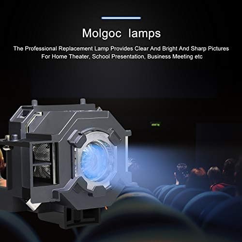 עבור Epson ELPLP42 V13H010L42 EX90 H330A מנורת החלפה על ידי MOLGOC