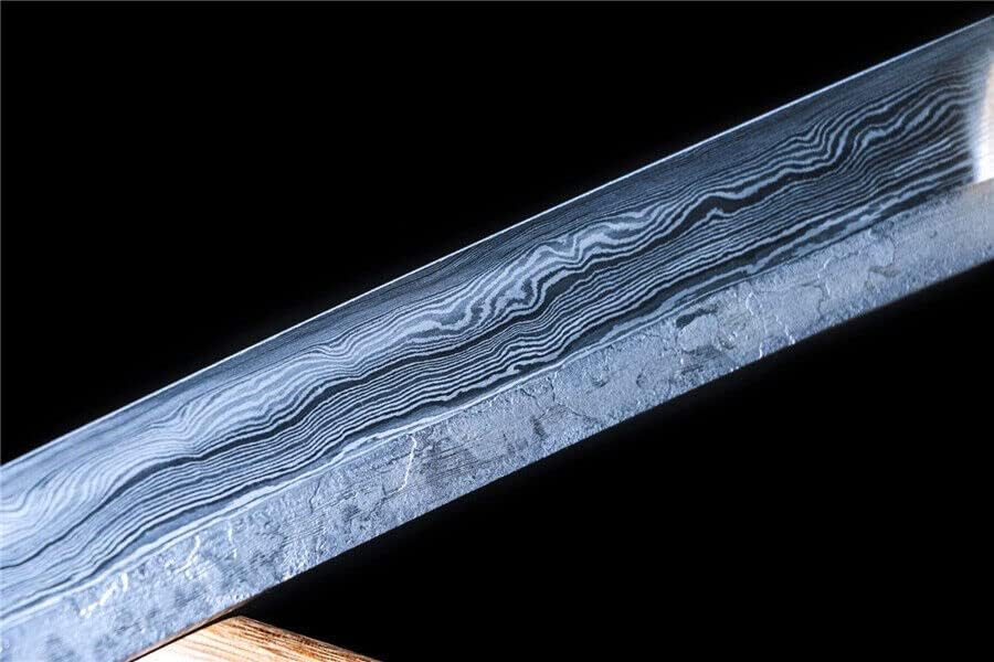 Zhmyyxgs חרב יפנית סמוראי קטאנה חדה מאוד להב פלדה