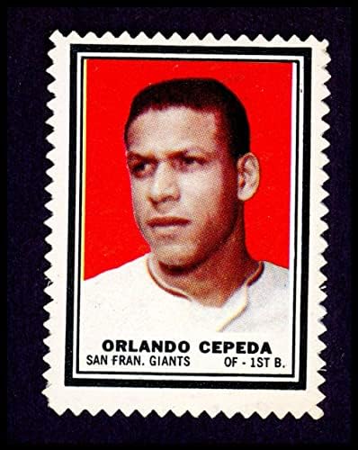 1962 Topps Orlando Cepeda San Francisco Giants NM Giants