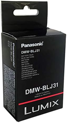 פנסוניק אותנטית לומיקס ד. מ. וו-בליג ' 31 סוללת ליתיום-יון למצלמות ללא מראה מסדרת פנסוניק לומיקס, שחור