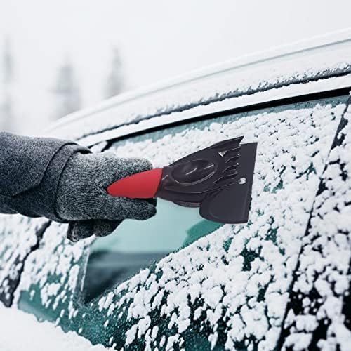 מגרדים קרח אדורמור לשמשה קדמית של מכונית - מגרד שלג חלון למכוניות, מכוניות הפשרה של שמחה קדמית לרכב לחורף, קרח