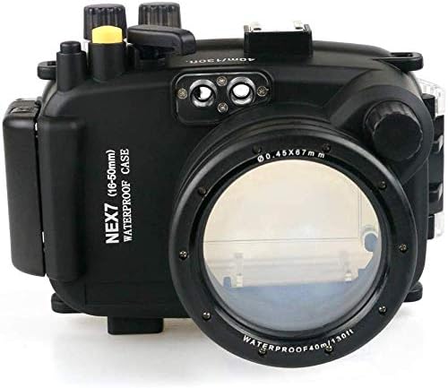 תני ים עבור Sony Nex-7 16-50 ממ עדשה מתחת למים מארז מצלמת דיור אטום למים