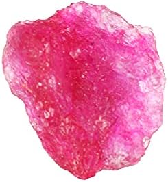 10 ct. אבן אודם אדומה גולמית גולמית גולמית לגולגולת, ריפוי גביש, עיצוב ואחרים GA-296