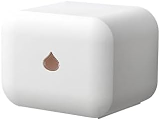 Razzum קופסת רקמות חמודה מחזיק קיר קיר קיר מגבת קיר מגבות רב-פונקציונל קופסת מגבת נייר מתלה לאחסון בית אמבטיה עיצוב