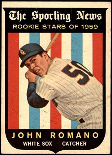1959 Topps 138 ג'ון רומנו שיקגו ווייט סוקס אקס/MT White Sox