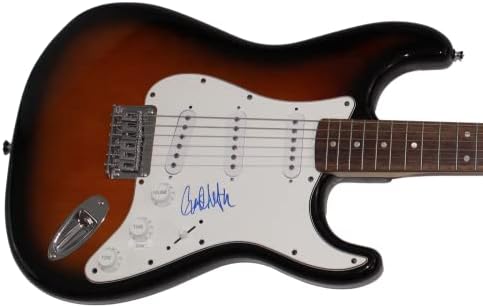גארי קלארק ג 'וניור חתם על חתימה בגודל מלא פנדר סטראטוקסטר גיטרה חשמלית ד/ג' יימס ספנס ג ' יי. אס. איי אימות - אל תדאג