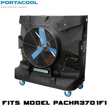 Portacool parmtrh3700a מנוע מאוורר, שחור
