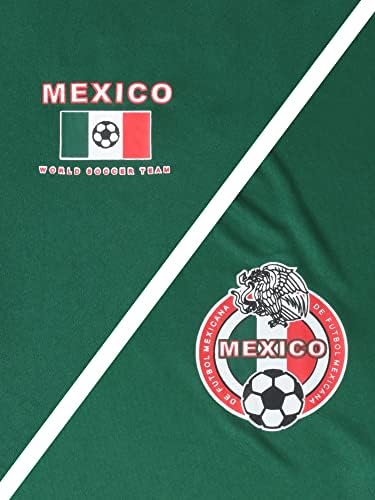 לאומי מקסיקו כדורגל ג ' רזי העולם כדורגל סוודר לנשימה צוות אחיד חולצה
