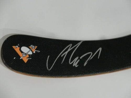 אלכס גלצ'ניוק חתום על הוקי מקל פיטסבורג פינגווינים עם חתימה - מקלות NHL עם חתימה