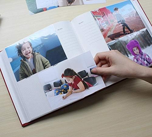 Syxmsm מחזיקה 200 תמונות להחליק 6 אינץ 'תזכיר אלבום אלבום זיכרון מחברת תמונה הכנס אלמום לחובבי ילדים משפחה