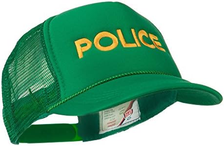 E4Hats.com משטרת הנוער רקומה רקמה כובע אחורי