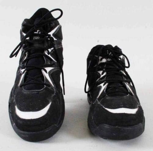 Wesley Person נעליים שחוקות משחקים חתומות על סאנס - COA צוות אותנטי - משחק חתימה משומש בסניקרס NBA