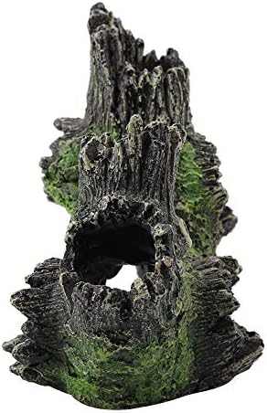 אקווריום עצי סחף מלאכותי עץ עץ גזע שורש שרימפס השרצה קרקע מערת האקווריום ביבר קישוט