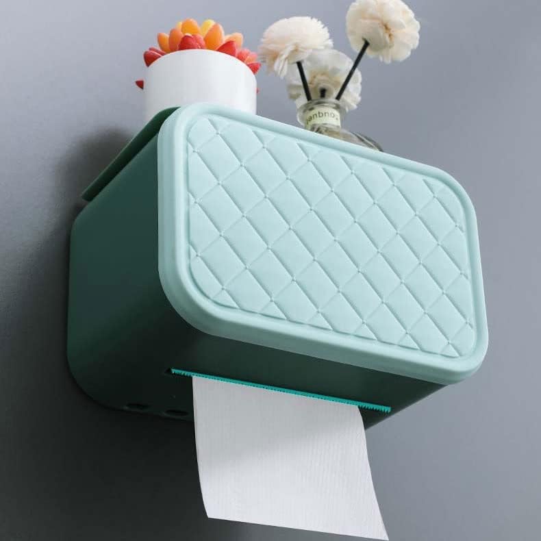 תכליתי מחזיק נייר טואלט עמיד למים אסלת רקמות אחסון תיבת קיר הר אמבטיה מוצר אביזרי אמבטיה