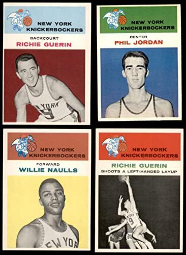1961-62 Fleer New York Knicks Team Set New York Knicks Ex Knicks
