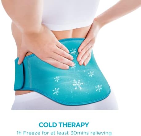 חבילת קרח Comfytemp להקלה על כאבי גב וכרית חימום להתכווצויות
