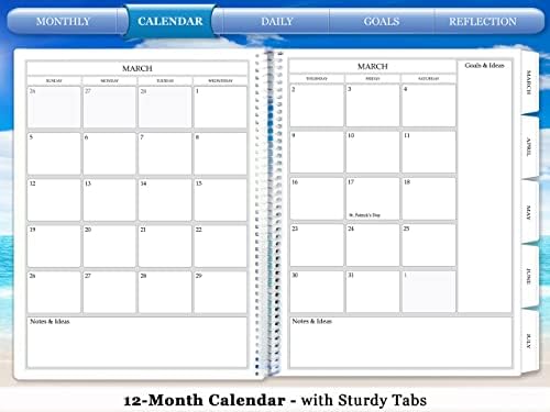 כלים 4wisdom מרץ 2023-2024 מתכנן - מדי יום מדי יום חודשי - SoftCover - החיים הם קצרים