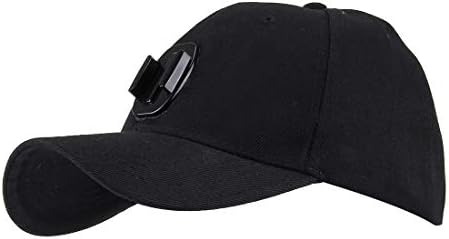 כובע השמש החיצוני טופי כובע בייסבול עם מחזיק מעמד מצלמה הרכבה למצלמת GoPro ו- SJCAM & Sport