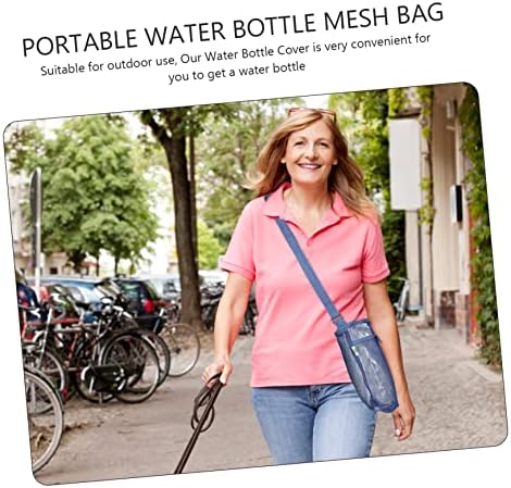 Besportble כוס מים ניידים שקית רשת סיעוד אופניים מחזיק בקבוק בקבוק אופניים עמדת אופניים עמד