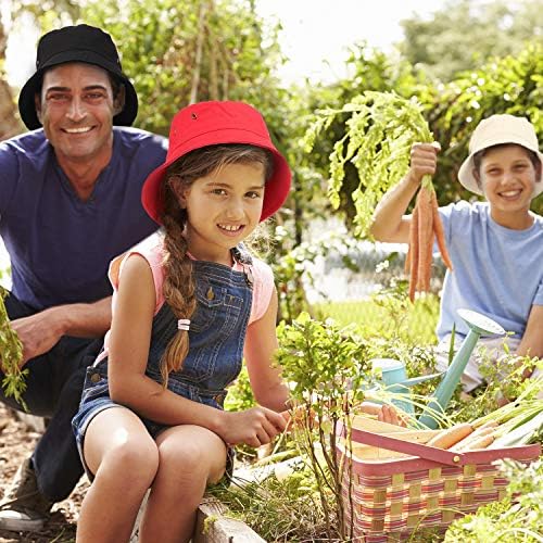 4 חתיכות דלי כובע שמש כובע חוף דיג כובע נסיעות כובע לגברים נשים ילדים