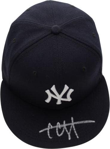 CC SABATHIA ניו יורק ינקי חתימה כובע עידן חדש - כובעי חתימה
