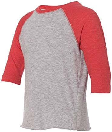 חולצת טריקו של קלמנטיין פעוטות משובחות ג'רזי חולצת טריקו RS3330 -VN HEATHER/V 3T