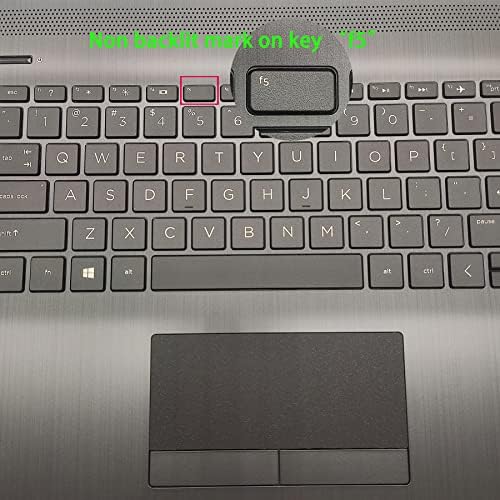 החלפת מחשב נייד למחשב נייד 17-על ידי 17-קא 17 ט-על ידי 17 ז-קא מקרה עליון משענת כף יד פריסה אמריקאית מקלדת ללא תאורה אחורית