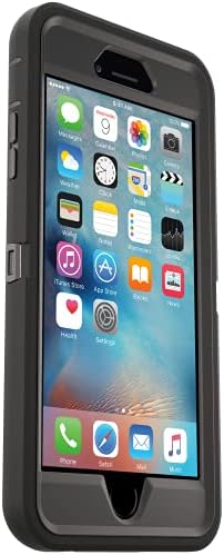 Otterbox Defender Series Case & Harster עבור iPhone 6S Plus & iPhone 6 פלוס אריזות לא קמעונאיות - שחור
