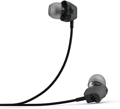 Audio Ifrogz - Dimulse Duo - אוזניות Bluetooth של הנהג כפול - פחם/שחור