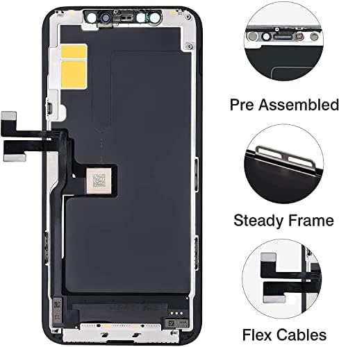 עבור אייפון 11 פרו 5.8 אינץ החלפת מסך, תצוגת מסך מגע מסך מגע הרכבה דיגיטלית עם כלי תיקון, תואם עם דגם א2160