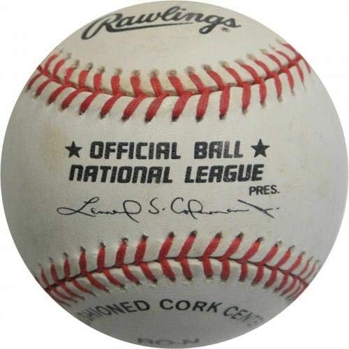 טרוויס לי חתום ביד חתום MLB בייסבול כחול ג'ייס - כדורי חתימה