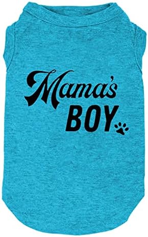 כלב חולצות מכתב מודפס אפוד לכלבים גדולים קטנים סיסמא תלבושות כלב פיג ' מה גור מתנה לחיות מחמד בגדי אמא של ילד