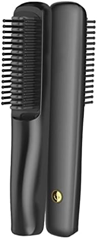 ZLXDP מסרק מחליק שיער חשמלי לנשים גברים מחממים במהירות מברשת שלילית כף יד USB טעינה שיער טוב יישור
