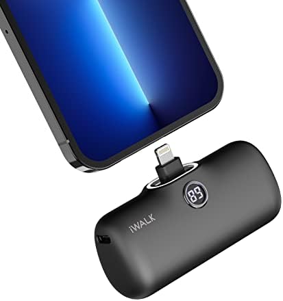 IWALK LINKPOD מטען נייד 4800mAh תואם לאייפון ונמר GAN 65W USB C מטען מחשב נייד PPS מתקפל וכבל טעינה USB C & USB C כבל