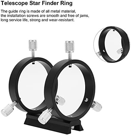 אביזרי טלסקופ אסטרונומיים אסאקי מדריך כוכבים מדריך טבעת צלחת זנב טלסקופ ציוד רלוונטי עם קוטר פנימי 43 ממ -70 ממ