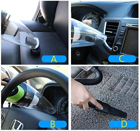 SJYDQ 120W שואב אבק רכב חזק לרכב נייד כף יד USB USB אלחוטי רטוב ויבש שימוש נטען שואב אבק מכונית ביתי