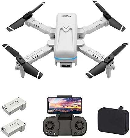 Obest Mini Drone עם מצלמה 1080p למתחילים למבוגרים לילדים, מתנות מזלט צעצועים, מסוק Quadcopter RC מתקפל, בקרת מחוות,