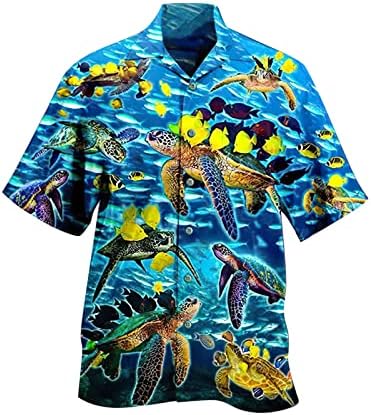 קיץ חולצות לגברים גברים של חופשת הקיץ תיירות חוף אופנה מגמת פנאי 3 ד דיגיטלי מערבי קאובוי