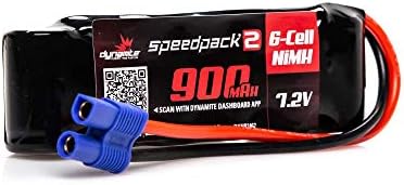 Dynamite SpeedPack2 7.2V 900mAh 6C NIMH EC3 DYNB2462 סוללות ואביזרים לרכב