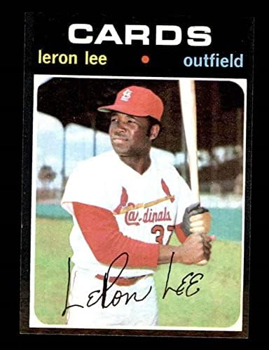 1971 Topps 521 Leron Lee St. Louis Cardinals NM קרדינלים