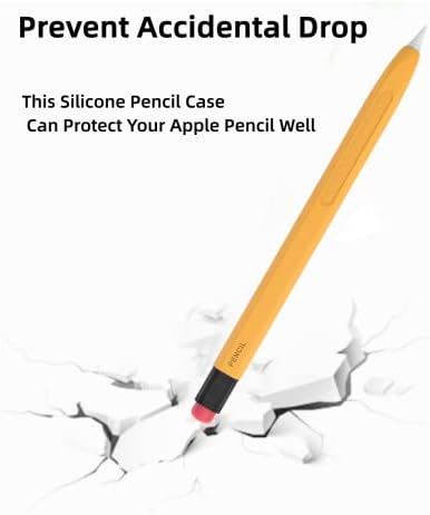 מארז Mei Love for Apple עיפרון סיליקון 1 Gen Gen כפול צבע סיליקון מקרה הגנה