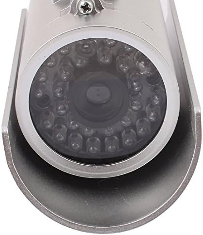 מצלמת אבטחה אלקטרונית מהבהבת מצלמת אבטחה דמה אינפרא אדום מעקב LED