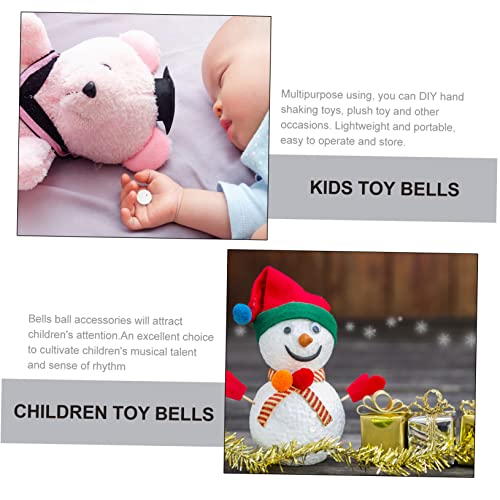 30 יחידות פעמון צעצוע אביזרי תינוק צעצועים חינוכיים צעצועי פעמוני מלאכות מסיבת טמבורין עשה זאת בעצמך צעצוע אביזרי
