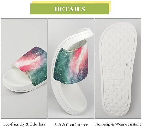 פנטסטי גלקסי בית סנדלי החלקה פתוח הבוהן נעלי בית עיסוי מקלחת ספא אמבטיה