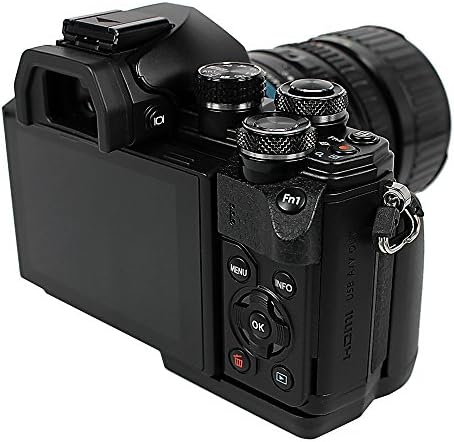Fotodiox Pro, כל אחיזת היד של המצלמה השחורה המתכתית לאולימפוס OM-D E-M10 Mart II מיקרו ללא מראה של ארבעה שלישים מצלמה דיגיטלית