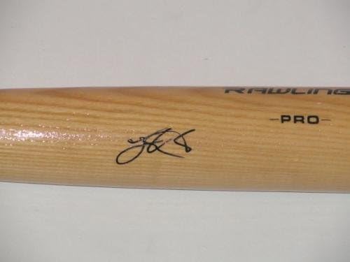 ז'אן סגורה חתם טאן רולינגס ביג סטיק עטלף פילדלפיה פיליס סדרה עולמית - עטלפי MLB עם חתימה