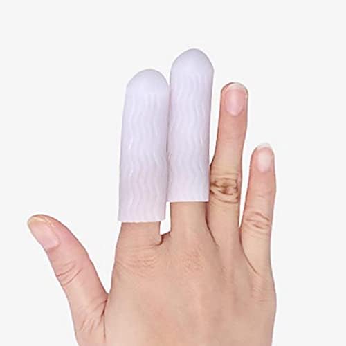7 זוגות אצבע שרוולי אגודל שרוולים מעשי אנטי-אצבע מגיני אצבע שרוולים למשחקים אגודל אגודל ילדים